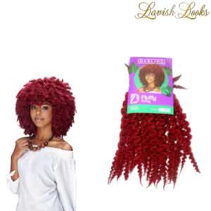 Fluffy Kinky Short - Crochet