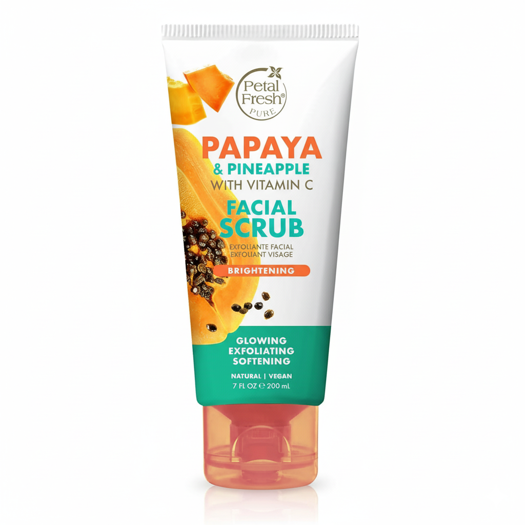 Petal Fresh Papaya & Pineaple Facial Scrub 200ml